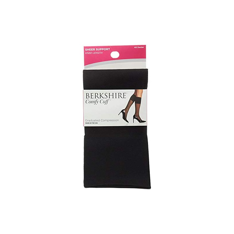Berkshire Plus Size Women's Queen Sheer Graduated Compression Trouser Sock,