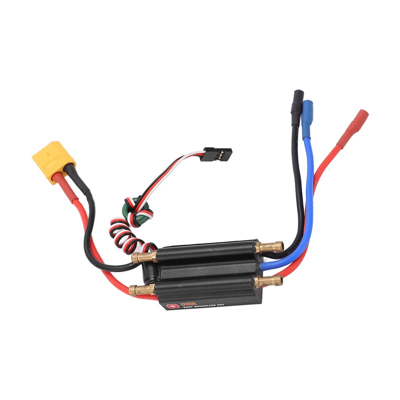 30A RC Boat Waterproof Brushless ESC 2‑4S Electric Speed Controller