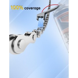 TOPGO Motorcycle Chain Auxiliary Tool (#520) Motorcycle Chain Lubrikant, Suitable for Daily Motorcycle Chain Maintenance Compatible with Most Motorcycle Chains