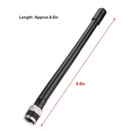 Standard ABS Flexible Antenna, V80 Helical VHF BNC Antenna 136-174MHz for ICOM IC-V8 IC-V80 IC-V82 IC-V85 IC-V80E Handheld Rad
