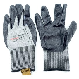 Armor Guys Gloves Taeki5 X-Large Fiber Fingertip Touchpad HCT Nitrile Palm Coat
