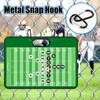 Torlam Magnetic Dry Erase Coach Board, Baseball, Soccer, Football, Basketball