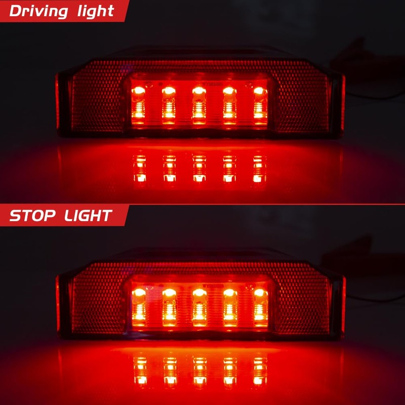 HAZAWA UTV LED Tail Lights Rear Taillights Assembly Compatible With