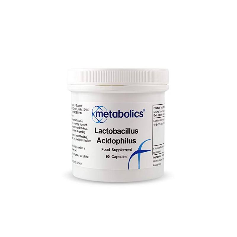 Lactobacillus Acidophilus, Lactobacillus - Pot of 90 Capsules Containing 500mg