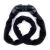 Bosvision 4-Digit Combination Steel Chain Padlock for Bicycle, Motorbike, Scooter.