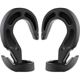 50PCs Plastic Shock Cord Hooks, Elastic Plastic Shock Cord Bungee Rope Hooks Fit for 1/4" 5/16" Shock Cord Rope