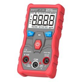 ZOYI ZT-S6+ Smart Multimeter: Auto-Ranging, Non-Contact Voltage Testing, Backlit Display, Ideal for Hobbyists, Car Owners, and Home Use, Compact and Lightweight Design