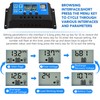 Solar Battery Controller 12v/24v Solar Panel Charge Controller Ground Solar
