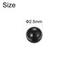sourcing map 50pcs Ceramic Bearing Balls 2.5mm Si3N4 Silicon Nitride