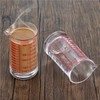 Ackers 4oz Glass Measuring Cup – Shot Glass with Ounce,Ml,Cups