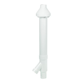 DiversiTech CVENT-2 2-Inch Concentric Kit for Tankless Gas Water Heater, High Efficiency Furnaces, 7.75" x 34.75" x 6.75", White