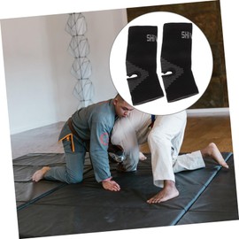 GANAZONO 2pcs Knitted Taekwondo Foot Protector Gear Breathable Ankle Support for Boxing and Martial Arts for Outdoor Sports Comfortable Fit for Daily Training