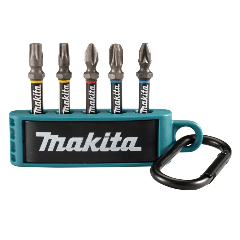 Makita E-13568 5 Piece Impact Premier Screw Bit Set