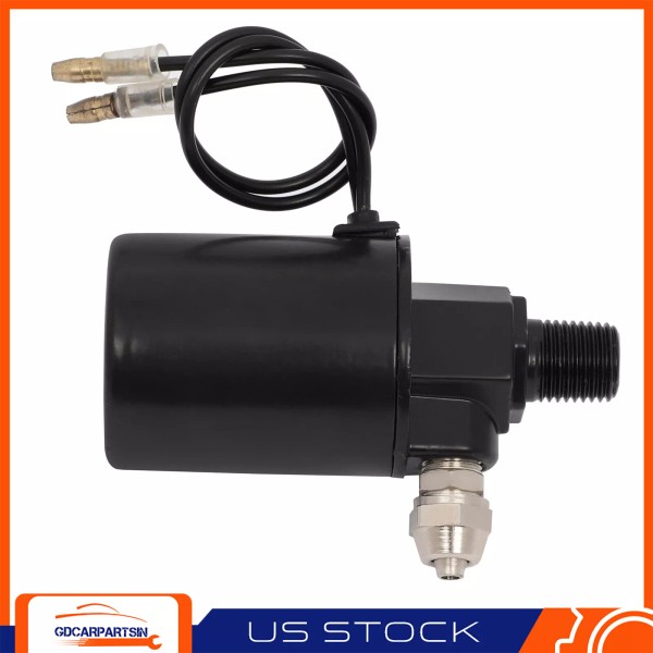 gdcarpartsin For Hose Train Horn 200 PSI 12V Black Electric