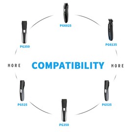 Power Cord for Remington Shaver PG525 PG6025 MB2500 PG6135 PG6060 Charger UL Listed AC Adapter for Remington Beard Trimmer PG6015 Replacement Extra Long Charging Cord