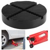 Universal Floor Jack Pad Adapter Slotted Jacking Point Cushioning Rubber