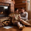 KOTARBAU® Stove Base Plate Floor Protection for Fire Pits Silver