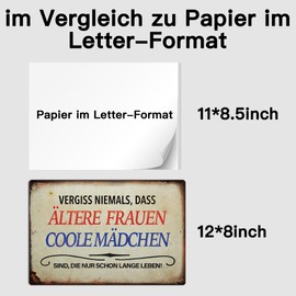 Putuo Decor 1 Piece Metal Tin Sign with Inspirational Quotes Vintage Plaque for Crafts Wall Art Decor Gift for Family Friends Coworkers Women 7.9 x 11.8 Inches