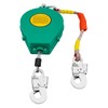 49ft Self-Retracting Lifeline 15m Safety Fall Arrester Heavy Duty Retractable