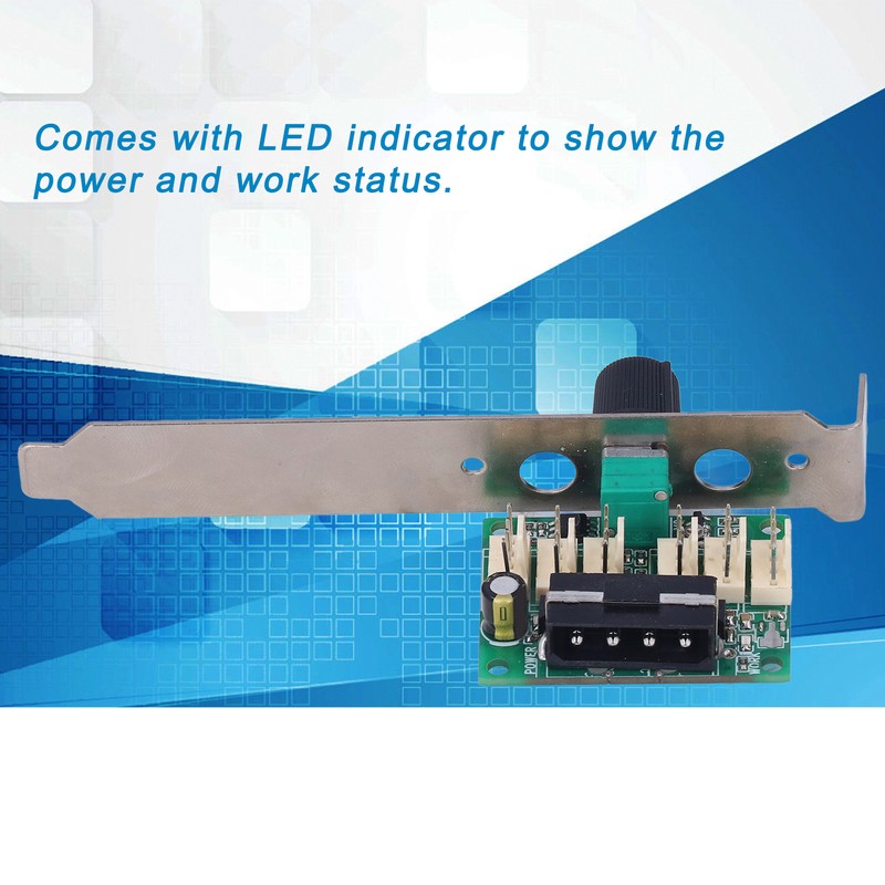 Fan Speed Control Module PWM Regulator Controller Governor for Cooling