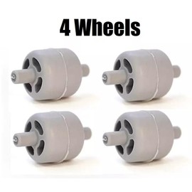 DHWRRCMQ Kirby Sentria Sentria II and Avalir Surface Nozzle Wheels 210711S 4 PK Replacemen