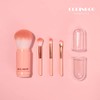 CORINGCO Mini brochas de maquillaje de viaje, juego de cápsulas,