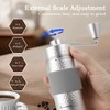 Manual Coffee Grinder, Hand Coffee Grinder, Capacity 25g with Seven