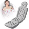 Bath Cushion, Full Body Bathtub Pillow with 160 Suction Cups,