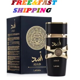 CNDK Asad By Lattafa Perfume for Unisex EDP 3.4 Oz Cologne New in Box
