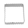 Westmark Terrassenkeks-Ausstechformen-Set Quadrat, Gewellte Kanten, 3-teilig, Größen: ø 4,5,6 cm,