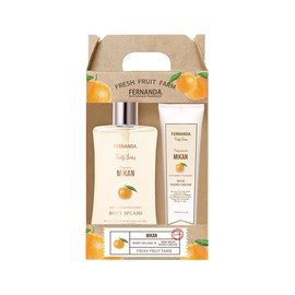 Fernanda Body Splash & Mini Rich Hand Cream Gift Set Mandarin (20g + 95mL)
