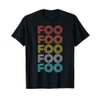 Retro Vintage Foo T-Shirt