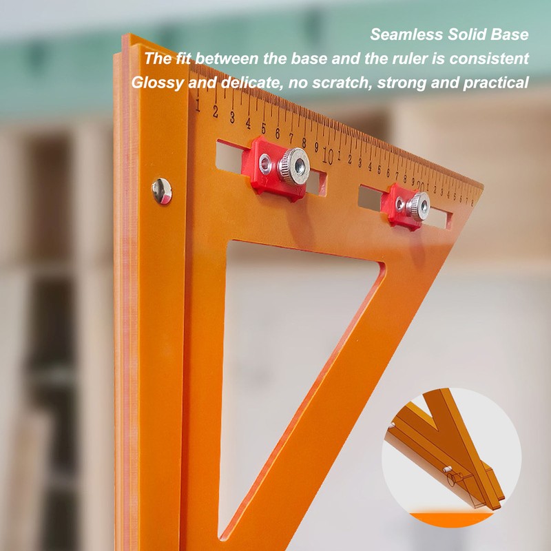 2 in 1 Rafter Square Tool High Accuracy Right Angle