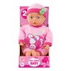 Bayer Design 92866AA Doll First Words Baby, talking, interactive, with