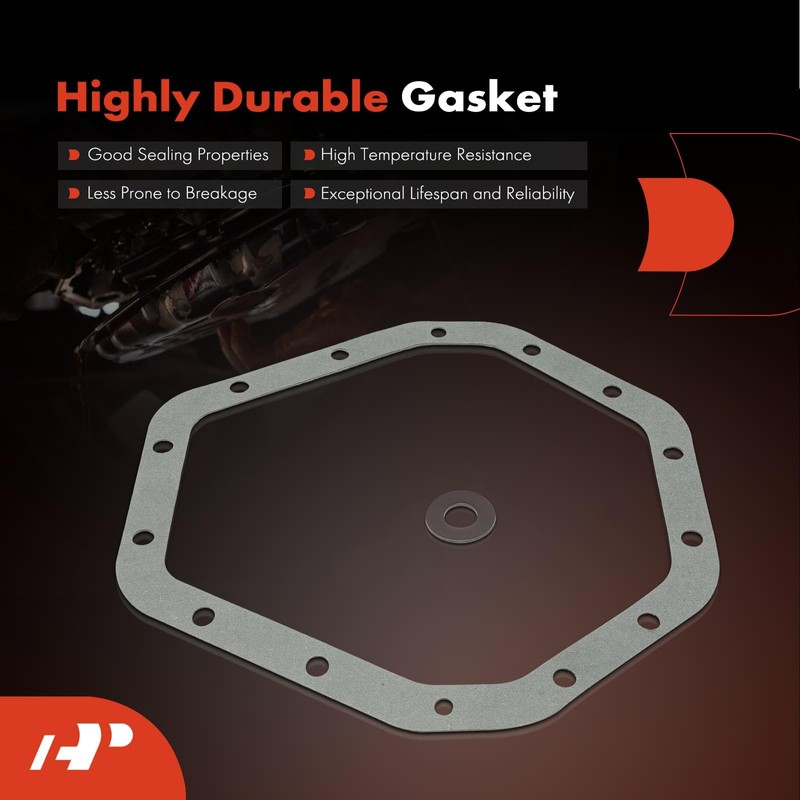 A-Premium 10.5 Ring Gear Rear Differential Cover with Gasket &