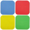 4Pcs Rubber Jar Gripper Pads, Bottle Lid Tops Openers Jar