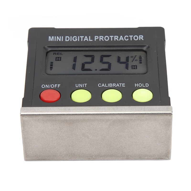 Digital Angle Finder Gauge High Accuracy 4 Botton Electronic Level