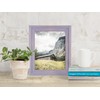The Rusty Roof-Distressed Cimarron French Lilac-Solid Wood Picture Frame-9x12