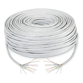 5 Metros Cable Utp Categoría 5e Calibre 24 Awg Gris