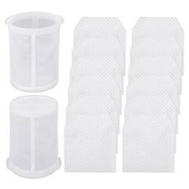 Cloth Filter Replacement for Makita T-03193 443060-3 Vacuum Model XLC02, XLC02ZB, XLC02ZW, XLC02RB1W, XLC02R1B, CL100D, LC01Z 18V Compact Lithium-Ion Cordless, 10 Cloth Filter and 2 Pre-filters