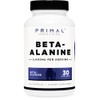 Primal- “Cápsulas de BetaAlanina 3400mg (30 Porciones, 120 Cápsulas) Suplemento,