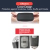 INFIPAR 2pcs Compatible with RAM 1500 6 Buttons Black Key