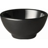 APS GF141 Melamine Round Bowl, Pure Black