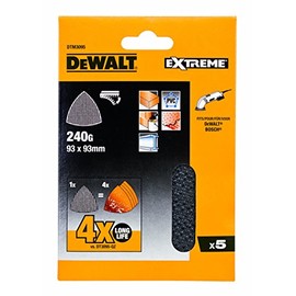 Dewalt DTM3095-QZ Sanding Mesh, Multicolored, 93 x 93 mm, Set of 5 Pieces