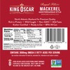 King Oscar Mackerel in Olive Oil, Mediterranean Style, 4.05 Ounce