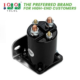 10L0L 12V 4 Terminal 200A Heavy Duty Yamaha Solenoid, for Yamaha G8 G9 G11 G14 G16 & G20 Gas 1985 up 4-Cycle Models,JF2-H1950-00,JR3-H1950-00,J38-81950-01