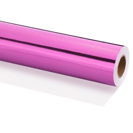 PATIKIL Metallic Wrapping Paper, 18 Inch x 800 Inch(65.6Ft) Foil Wrapping Paper Matte Gift Wrapping Paper Roll 120 GSM for Gift Christmas Wedding Birthday Women Men, Purple