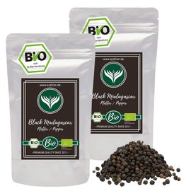 Azafran Organic Pepper Black (Whole) Madagascar 500g