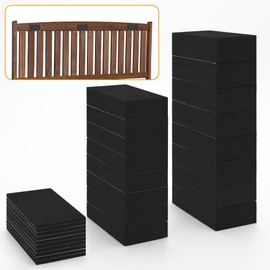 Zhaoyao Headboard Stoppers for Wall 28P, EVA Foam Furniture Wall Protectors 10Pcs (3mm)+10Pcs (15mm)+8Pcs (20mm)