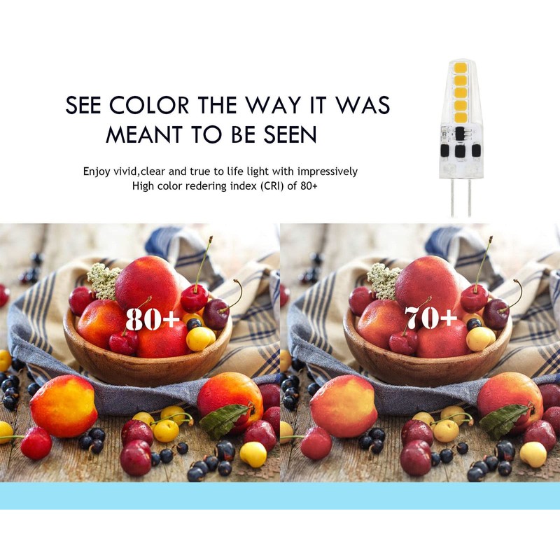 Lamsky G4 LED Bulb Bi-Pin Base AC 12V 24V G4